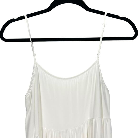 Unbranded Womens 100% RAYON SUN DRESS White Size MEDIUM - Picture 3 of 4